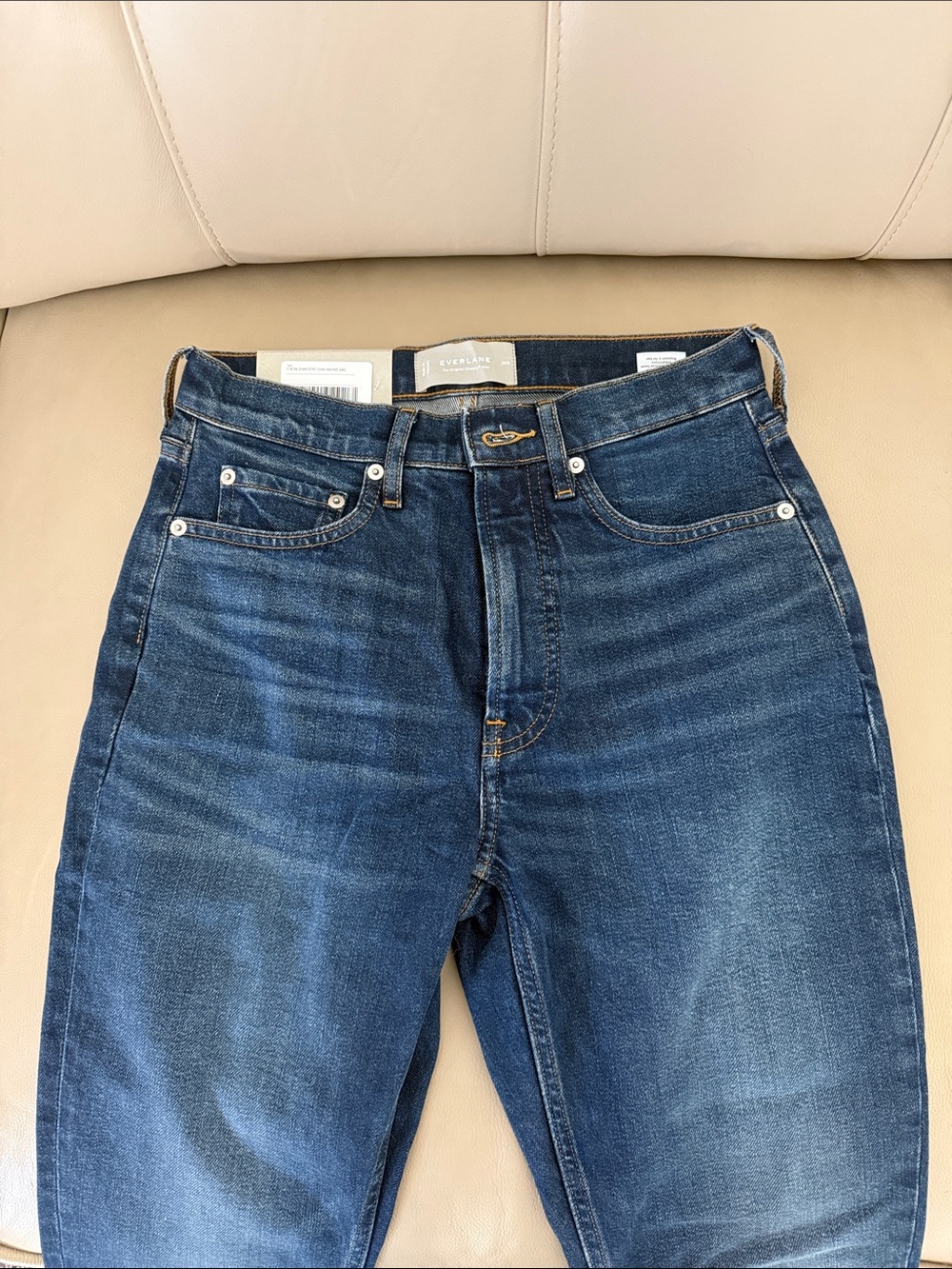 Everlane Women’s Original Cheeky Straight Jeans - Indigo